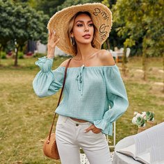Блузка с открытыми плечами Shein