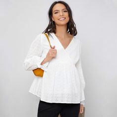 Оригинальный топ для беременных Shein