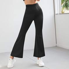 Одноцветный Спортивные брюки Shein