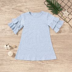Многослойное платье для девочек Shein