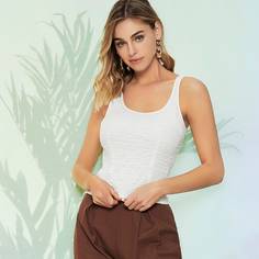 Обычный жилет сверху Shein