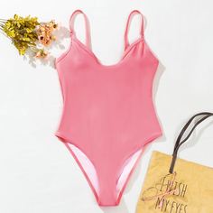 Слитный купальник Shein