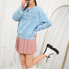 Графические изображения Повседневный Свитшоты Shein