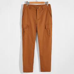 Мужские однотонные брюки с карманом Shein