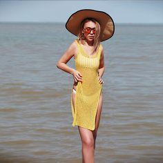 Высокий разрез Одноцветный Накидки Shein