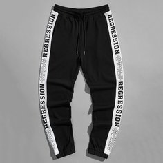 на кулиске буква Мужские спортивные брюки Shein