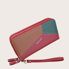 Контрастный длинный кошелек Shein