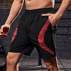 Спортивный Мужские спортивные шорты Shein