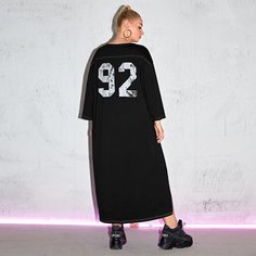 Платье размера плюс с принтом Shein