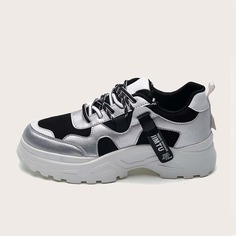 Мужские сетчатые кроссовки на шнурках Shein