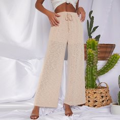 Широкие брюки на кулиске Shein