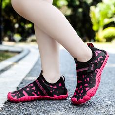 Водные туфли на липучках с рисунком для девочек Shein