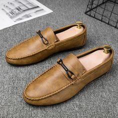 Мужские лоферы без шнуровки Shein