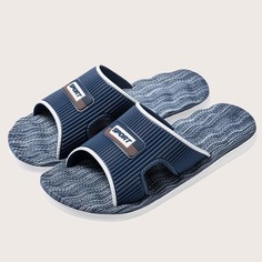 Мужские тапочки с текстовым рисунком Shein