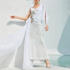 с аппликацией Цветочный принт Очаровательный Платье Shein