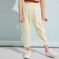 Брюки с карманом для мальчиков Shein