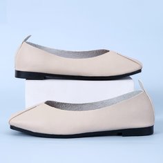 Одноцветный Элегантный Балетки Shein