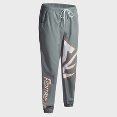 Мужские спортивные брюки с завязками на талии и узором букв Shein