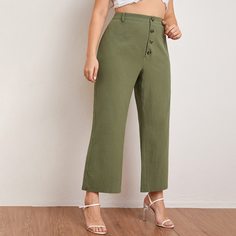 Широкие брюки размера плюс Shein