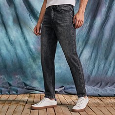 Мужские выбеленные джинсы Shein