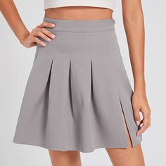 Юбка с разрезом Shein