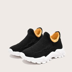 Контрастный цвет Детские кроссовки Shein