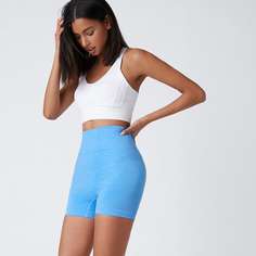 Одноцветный Спортивные шорты Shein