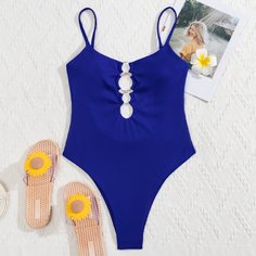 Оригинальный слитный купальник Shein