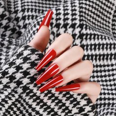 24шт накладные ногти и 1 лист лента и 1шт пилочка для ногтей Shein