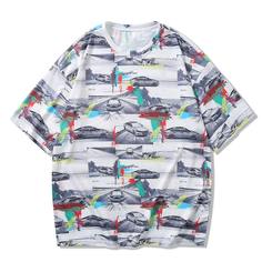 Мужская футболка с принтом Shein