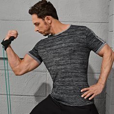 Мужская спортивная футболка Shein