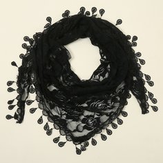 Однотонный сетчатый шарф Shein