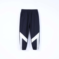 Контрастные спортивные брюки с карманом для мальчиков Shein
