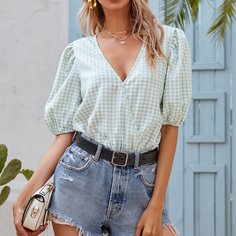 На запах Клетка Повседневный Боди Shein