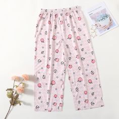 Брюки для сна размера плюс с оригинальным принтом Shein