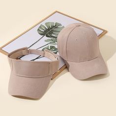 Минималистская бейсболка и шапка-козырек Shein