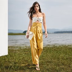 Карман Одноцветный Элегантный Брюки Shein