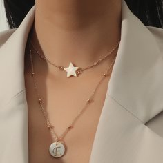 Повседневный Ожерелья Shein