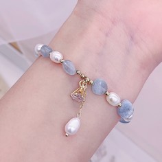 Натуральный жемчуг Изысканные браслеты Shein