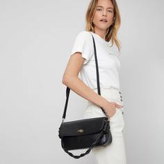 Сумка через плечо с поворотным замком Shein