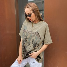 Футболка с оригинальным принтом Shein