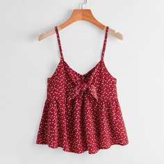 Топ-слинг со шнуровкой в форме сердца Shein