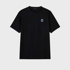 Мужская футболка с вышивкой осьминога Shein