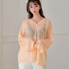 Ровный цвет Повседневный Свитшоты Shein