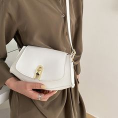 Регулируемый Одноцветный Модный Сумка через плечо Shein