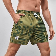 Спортивный Мужские спортивные шорты Shein