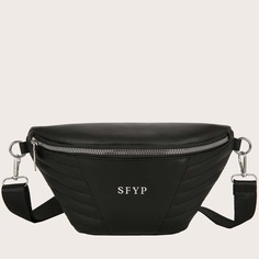Регулируемый буква Модный Поясные сумки Shein