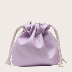 Одноцветный Модный Сумка через плечо Shein