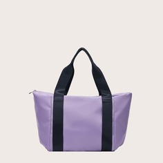 двойная ручка Одноцветный Спортивный Сумки-тоут Shein