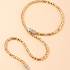 1шт ожерелье со стразами Shein